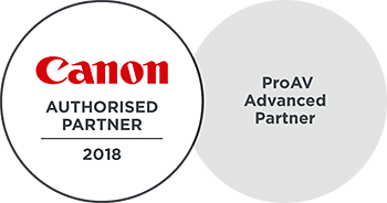 Canon ProAV Advanced Authorised Partner 2018
